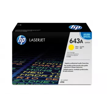 HP 643A Gelb Original LaserJet Tonerkartusche