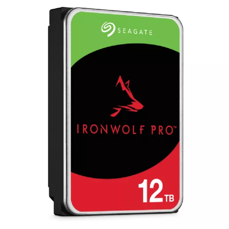 Seagate IronWolf Pro ST12000NT001 interne Festplatte 12 TB 7200 RPM 256 MB 3,5 Zoll Serial ATA III
