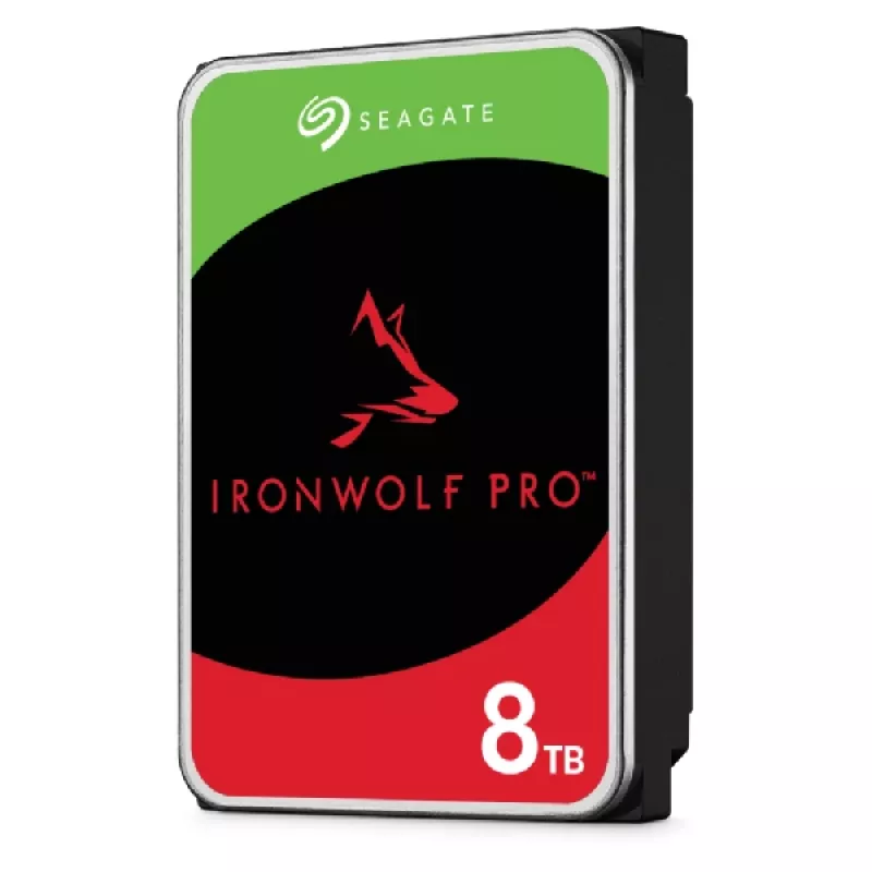 Seagate IronWolf Pro ST8000NT001 interne Festplatte 8 TB 7200 RPM 256 MB 3.5 Zoll Serial ATA III