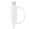 Samsung EP-DG930 USB-Kabel USB 2.0 1,5 m USB A USB C/Micro-USB B Weiß