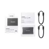 Samsung Portable SSD T7 2 TB USB Type-C 3.2 Gen 2 (3.1 Gen 2) Grau