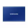 Externe SSD Samsung T7 Portable 1 TB, USB-C 3.2 Gen 2, NVMe, AES-256 Hardware-Verschlüsselung, Blau