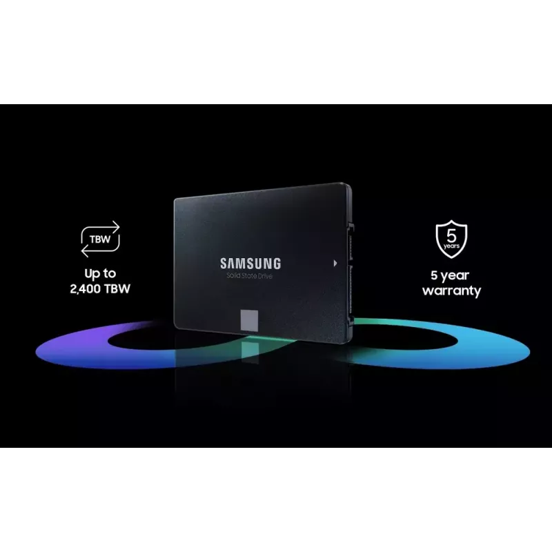SSD-Laufwerk Samsung 2000 GB 2,5 Zoll SATA III MZ-77E2T0B/EU