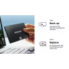 SSD-Laufwerk Samsung 2000 GB 2,5 Zoll SATA III MZ-77E2T0B/EU