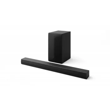 Soundbar LG S60T 3.1ch, 340W RMS, kabelloser Subwoofer, Bluetooth 5.3, HDMI ARC, optischer Eingang, USB, schwarz