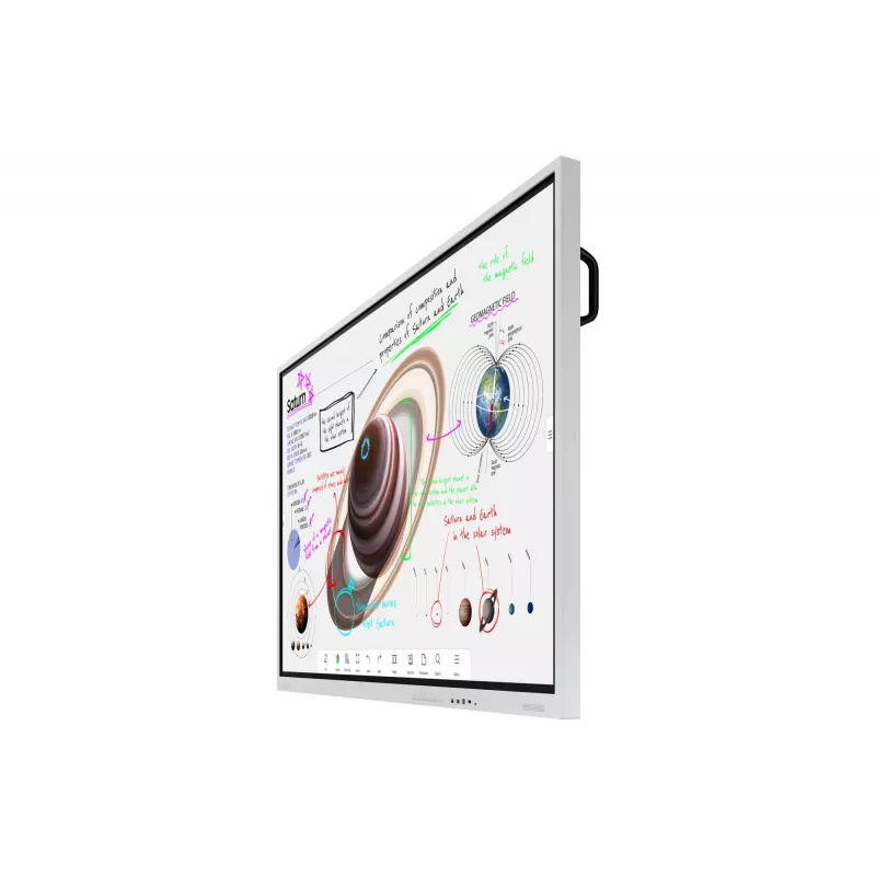 Samsung WM85B interaktives Whiteboard 2,16 m (85 Zoll) 3840 x 2160 Touchscreen Grau, Weiß
