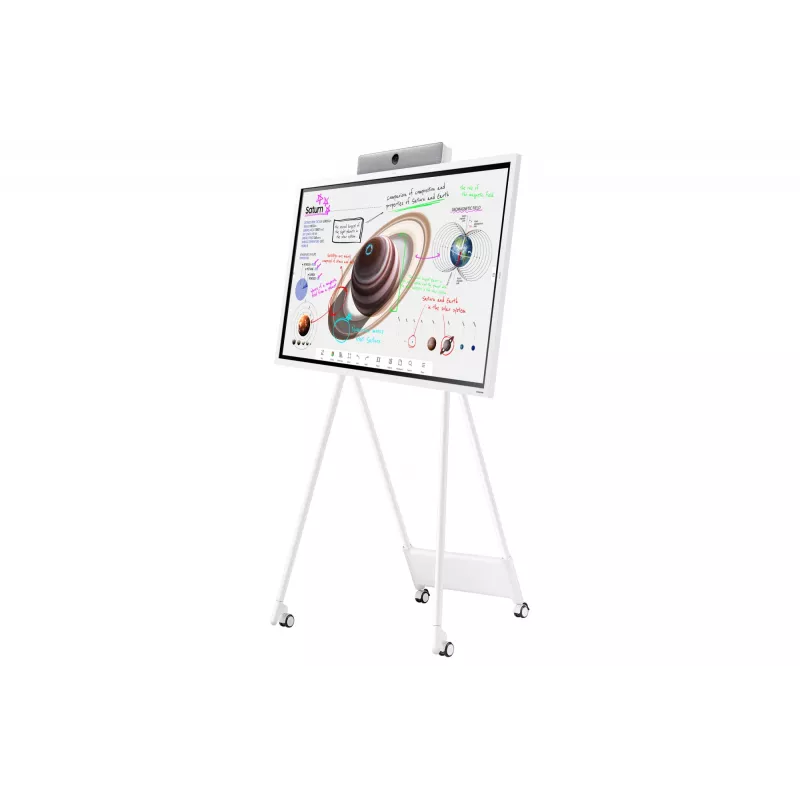Samsung WM65B interaktives Whiteboard 165,1 cm (65 Zoll) 3840 x 2160 Pixel Touchscreen Grau, Weiß