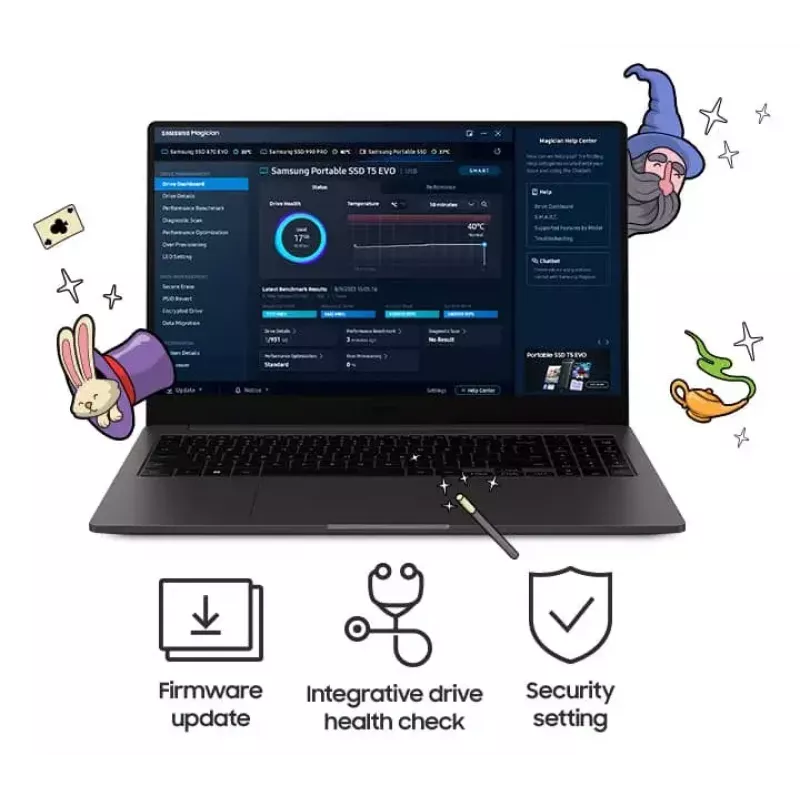 Samsung MU-PH4T0S 4 TB 3.2 Gen 1 (3.1 Gen 1) Schwarz