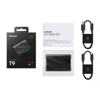 Samsung MU-PG1T0B 1 TB USB Type-C USB 3.2 Gen 2x2 Schwarz