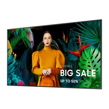 Samsung QH75C Digital Signage Flachbildschirm 190,5 cm (75 Zoll) LCD Wi-Fi 700 cd/m² 4K Ultra HD Schwarz Tizen 24/7