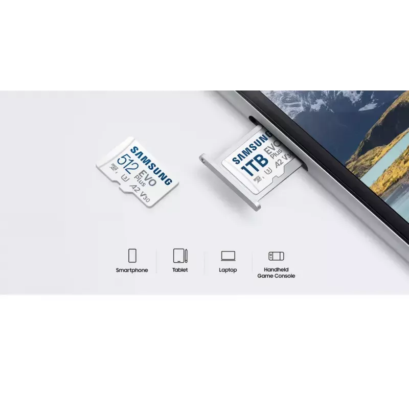 Flash-Speicher Samsung 512 GB MicroSDXC UHS-I MB-MC512S