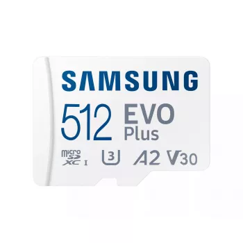 Flash-Speicher Samsung 512 GB MicroSDXC UHS-I MB-MC512S