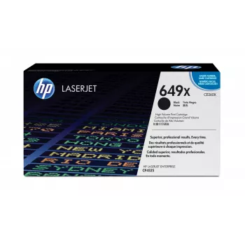 HP 649X Schwarze Original-LaserJet-Tonerkartusche mit hoher Reichweite