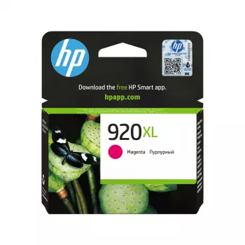 HP 920XL Original Magenta-Tintenpatrone mit hoher Reichweite, Magenta, 1 St., 700 Seiten