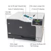 HP Color LaserJet Professional CP5225dn Drucker, Laser, Farbe, 600 x 600 DPI, A3, 20 Seiten/min, Duplexdruck