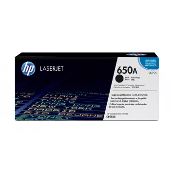 HP 650A Original LaserJet Tonerkartusche, Schwarz