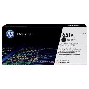 HP 651A CE340A Tonerkartusche, Schwarz, 13.500 Seiten