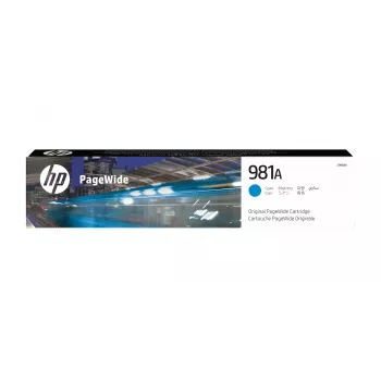 Cartridge HP 981A Cyan 6000 Seiten J3M68A