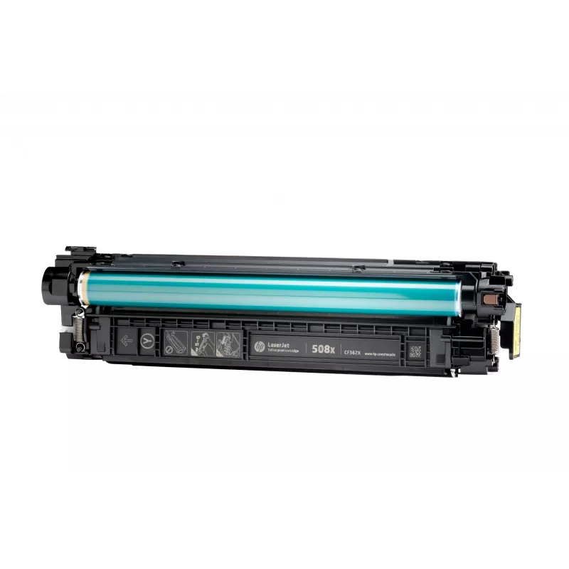 HP 508X High Yield Yellow Original LaserJet Toner Cartridge, 9500 Seiten, Gelb, 1 Stück
