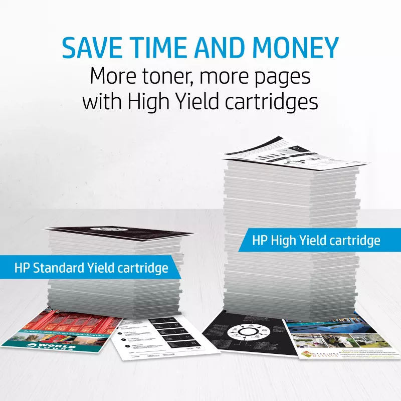 HP 312X CF380XD Hochleistungs-Tonerkartuschen Doppelpack (2 Stk.), Schwarz, 2x 4.400 Seiten