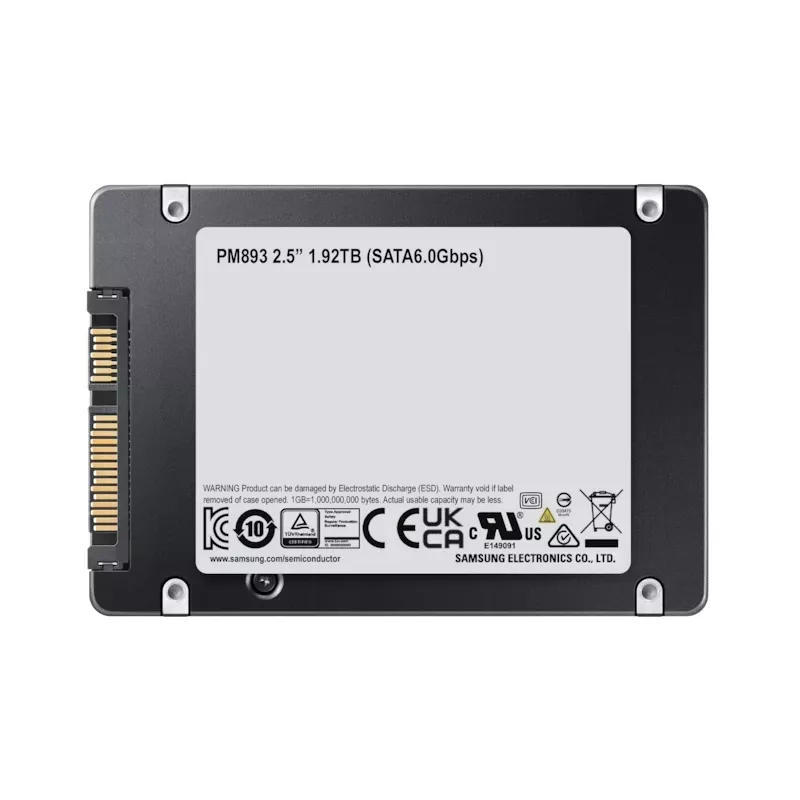 SSD-Laufwerk Samsung PM893 480 GB 2.5 Zoll SATA III V-NAND TLC