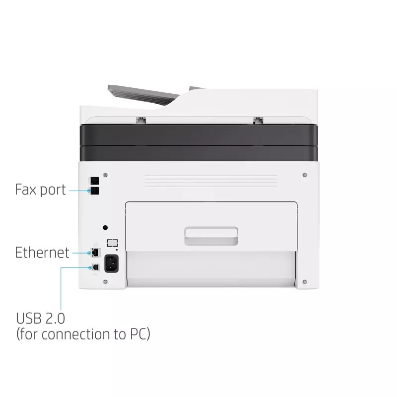 HP Color Laser MFP 179fnw, Laser, Farbdruck, 600 x 600 DPI, A4, Direktdruck, Schwarz, Weiß