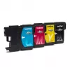 Brother LC1100VALBPDR Tintenpatrone 4 St. Original Schwarz, Cyan, Magenta, Gelb