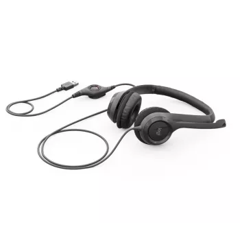 LOGITECH Headset - H390 - USB-A - Schwarz