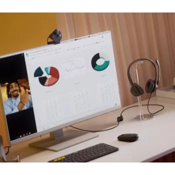 LOGITECH Headset - H390 - USB-A - Schwarz