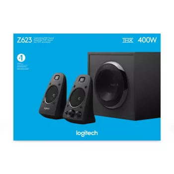 Lautsprecher Logitech SPEAKER 2.1 Z623/980-000403 200W