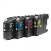 Brother LC121VALBPDR Tintenpatrone 4 St. Original Schwarz, Cyan, Magenta, Gelb