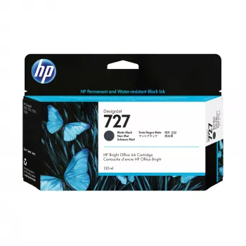 HP 727 130-ml Matt-Schwarz DesignJet Tintenpatrone