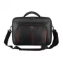 Targus Classic+ 14 Zoll Clamshell Laptoptasche, Schwarz/Rot CN414EU