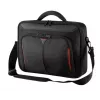 Targus Classic+ 18 Zoll Clamshell Laptoptasche, Schwarz/Rot CN418EU