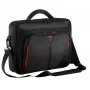 Targus Classic+ 18 Zoll Clamshell Laptoptasche, Schwarz/Rot CN418EU