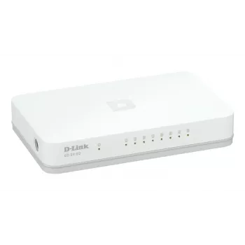 D-Link GO-SW-8G/E Netzwerk-Switch Unmanaged Gigabit Ethernet (10/100/1000) Weiß