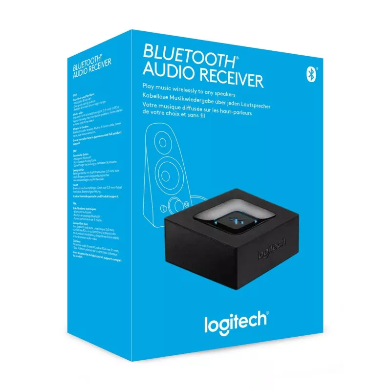 Logitech 980-000912 Bluetooth-Audio-Receiver, schwarz