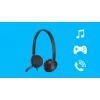 LOGITECH H340 - USB - Headset - Schwarz