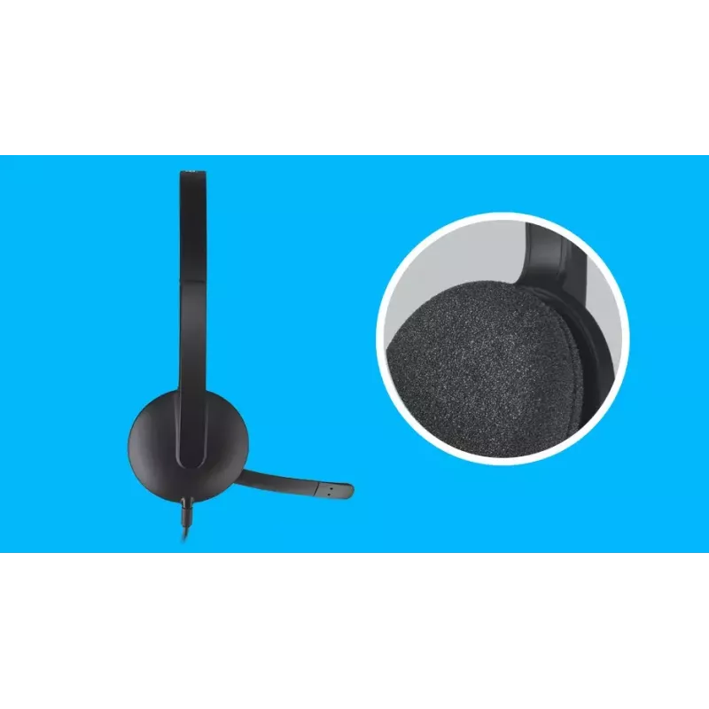 LOGITECH H340 - USB - Headset - Schwarz