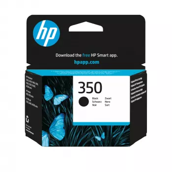 HP 350 Original schwarze Tintenpatrone