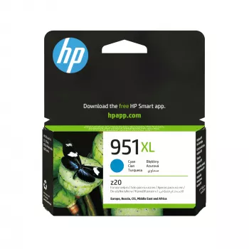 HP 951XL Original-Tintenpatrone Cyan (Hohe Ergiebigkeit)