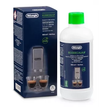 De’Longhi DLSC500 EcoDecalk, Entkalker, Weiß, 0,5 L, 1 Stück, 80 mm, 80 mm