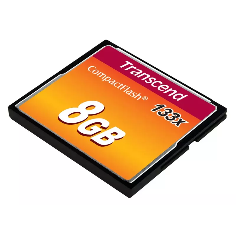 CompactFlash-Karte Transcend TS8GCF133, 8GB, 50MB/s Lesen, 20MB/s Schreiben
