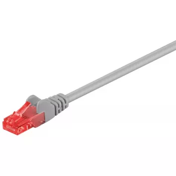 Netzwerkkabel Goobay CAT 6 Patchkabel RJ-45 Cat6 7.5m Grau