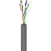 Netzwerkkabel Goobay CAT 5e U/UTP 100 m Grau