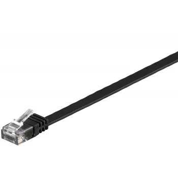 Microconnect V-UTP6005S-FLAT Netzwerkkabel Schwarz 0.5 m Cat6 U/UTP (UTP)