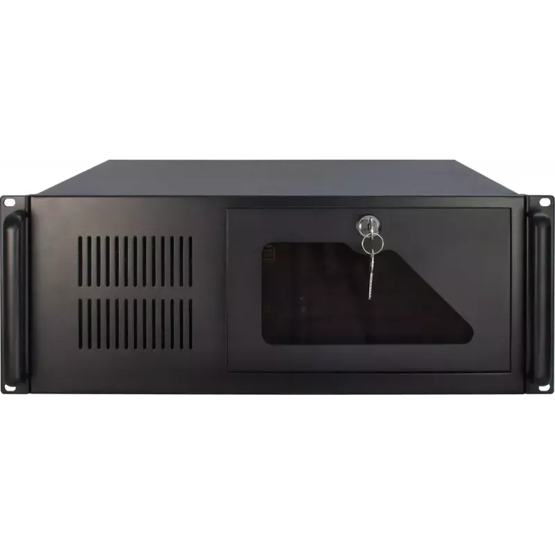Servergehäuse Inter-Tech IPC 4U-4088-S Rack Schwarz