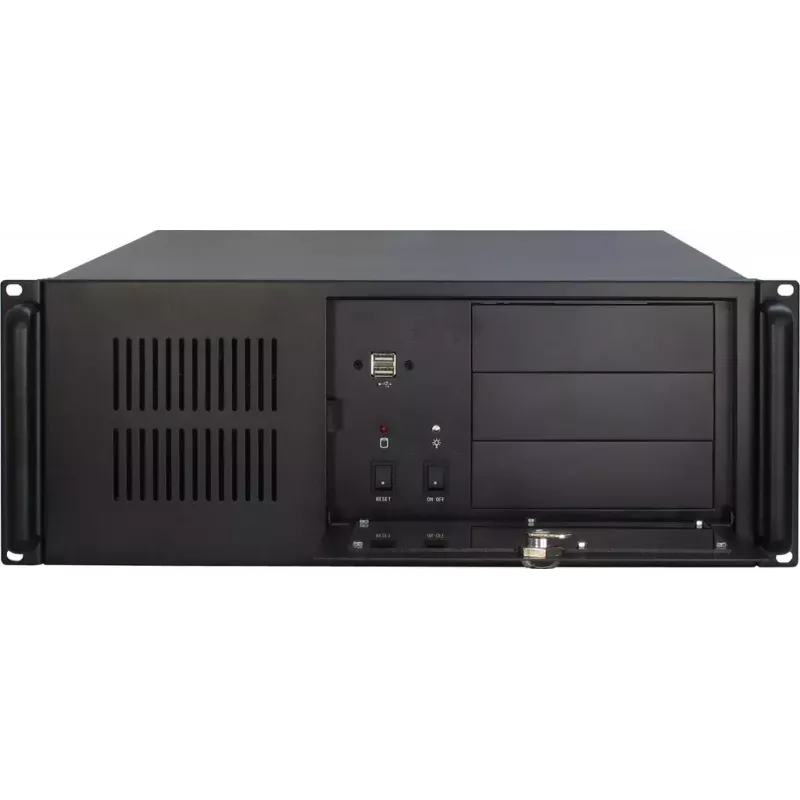 Servergehäuse Inter-Tech IPC 4U-4088-S Rack Schwarz