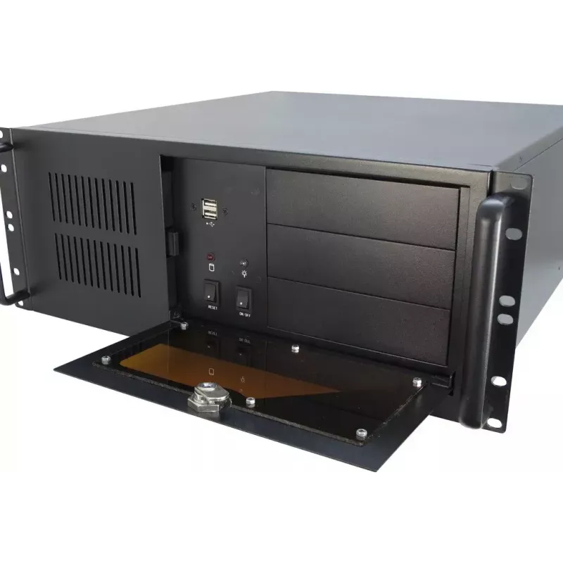 Servergehäuse Inter-Tech IPC 4U-4088-S Rack Schwarz