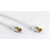Netzwerkkabel Goobay RJ45 Patchkabel CAT 6A S/FTP 3 m Weiß